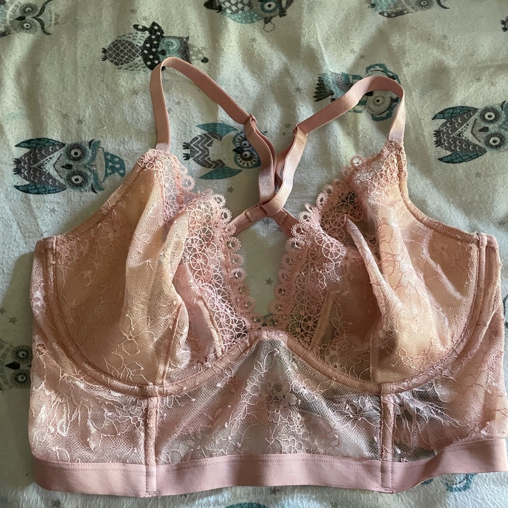 Victoria's Secret Blush Lace Bralette